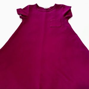 LulaRoe Magenta Carly with Patterned Texture S